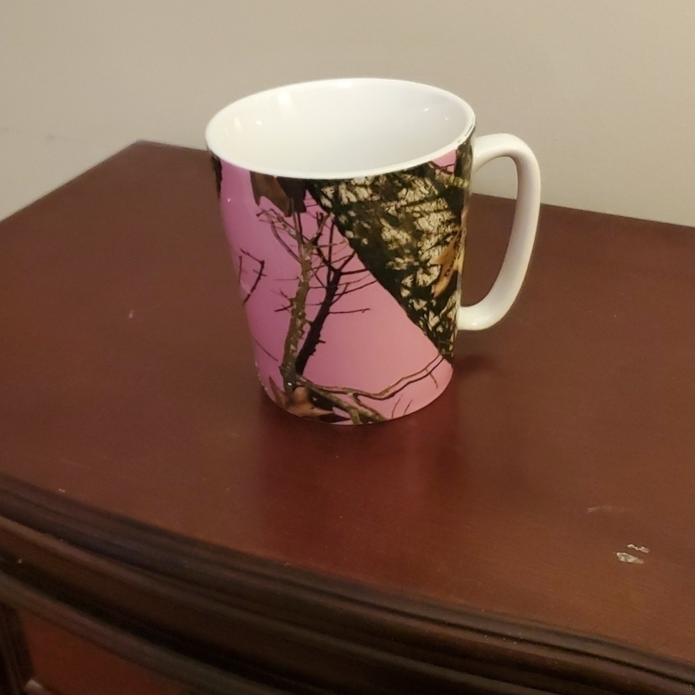 mossy Oak Pink and Camo Coffee Mug